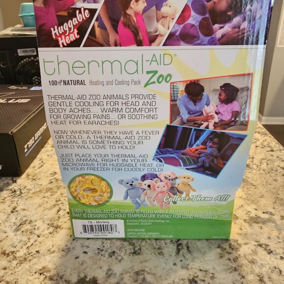 Thermal Aid Zoo JO JO MONKEY Kids Thermal Aid Zoo Heating and Cooling pack NEW - Picture 6 of 10
